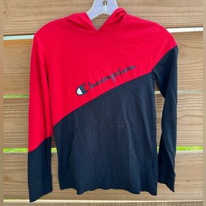 Champion Boys’ Long Sleeve Tshirt with hood